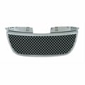 Bookazine Abs Mesh Grille for 2007 GMC Yukon, Chrome TI3091010